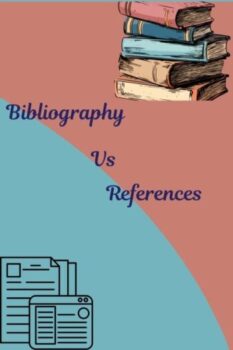 Difference Between Bibliography And References